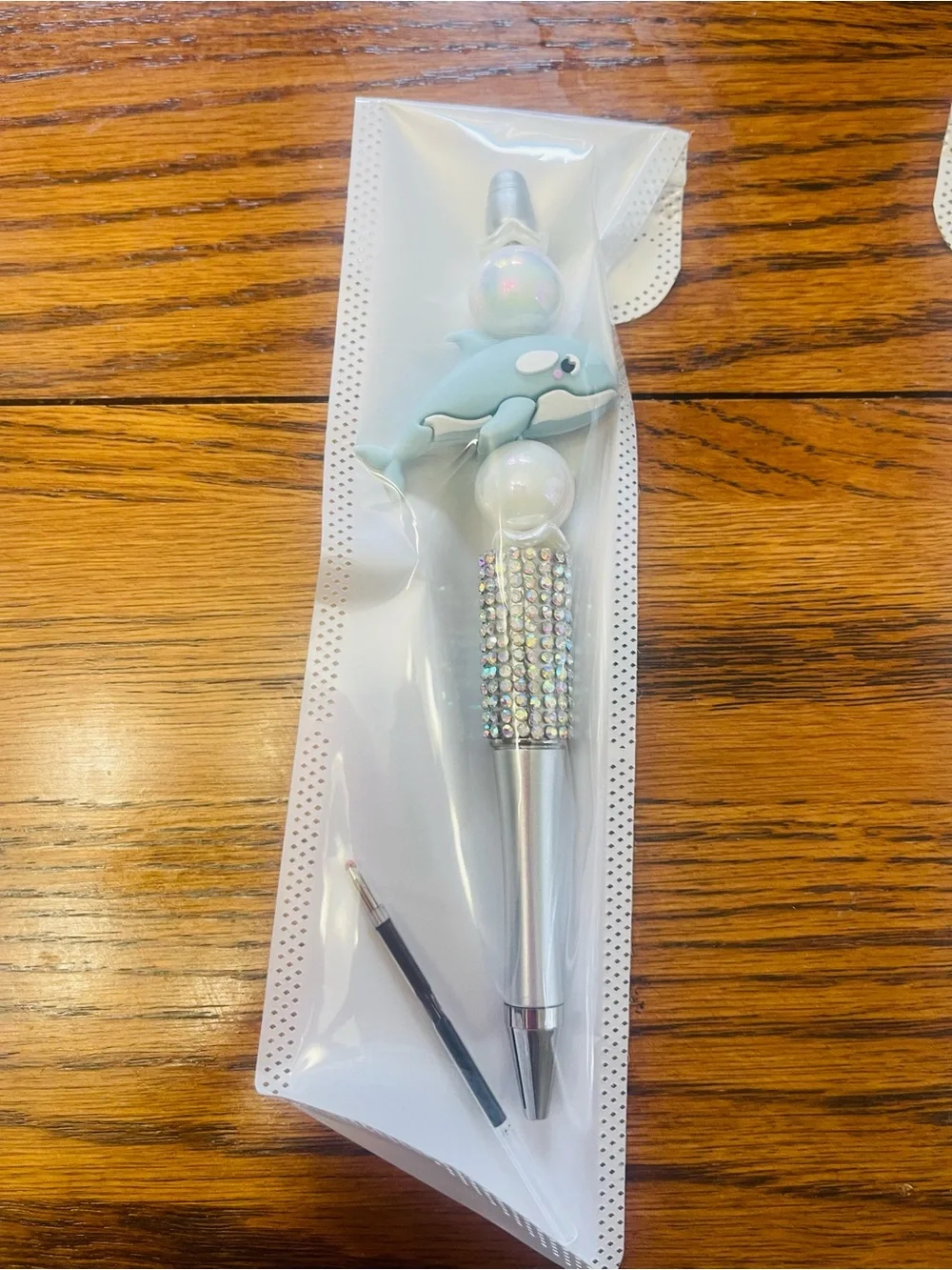 Gray Slytherin-Themed Stylus Pen - Whale and frog take all!